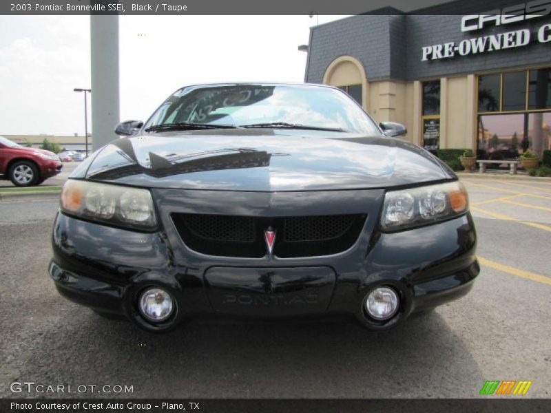 Black / Taupe 2003 Pontiac Bonneville SSEi