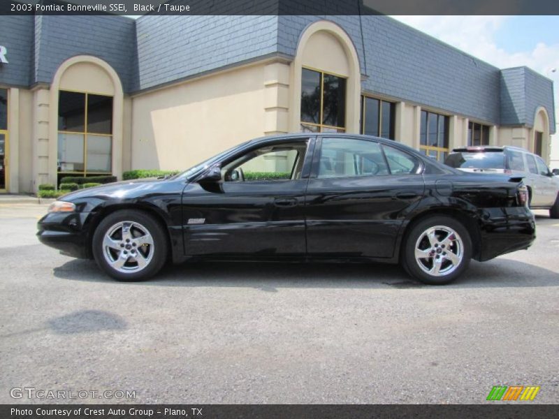 Black / Taupe 2003 Pontiac Bonneville SSEi