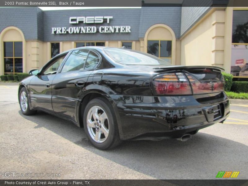 Black / Taupe 2003 Pontiac Bonneville SSEi