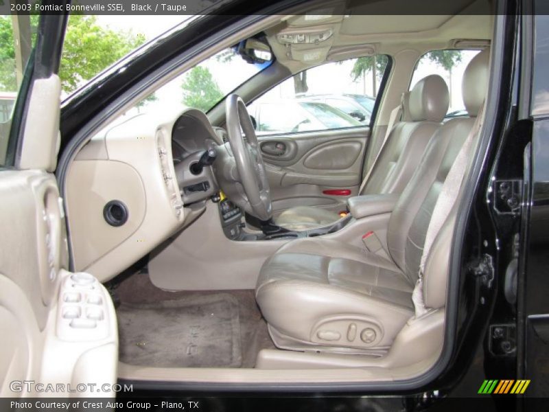 Black / Taupe 2003 Pontiac Bonneville SSEi