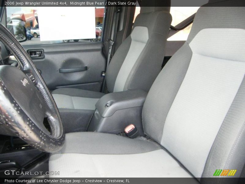 Midnight Blue Pearl / Dark Slate Gray 2006 Jeep Wrangler Unlimited 4x4