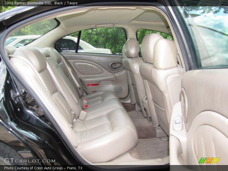 Black / Taupe 2003 Pontiac Bonneville SSEi