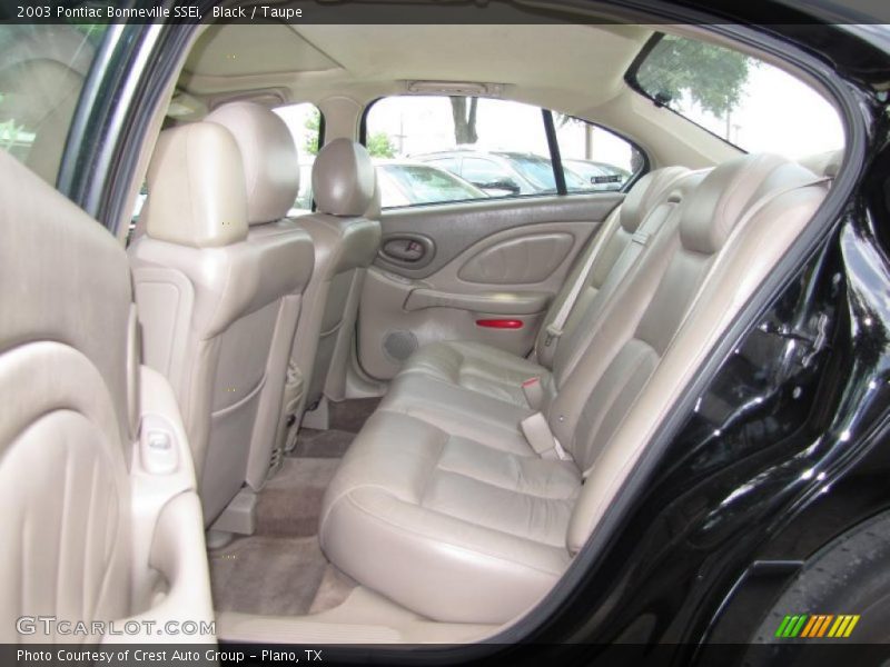 Black / Taupe 2003 Pontiac Bonneville SSEi