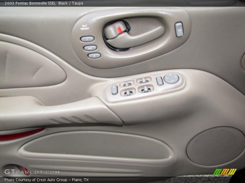 Black / Taupe 2003 Pontiac Bonneville SSEi
