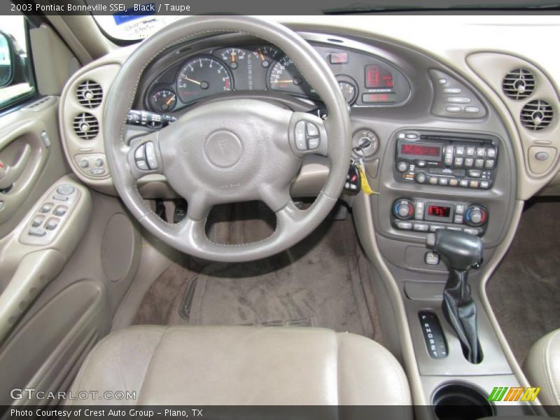 Black / Taupe 2003 Pontiac Bonneville SSEi