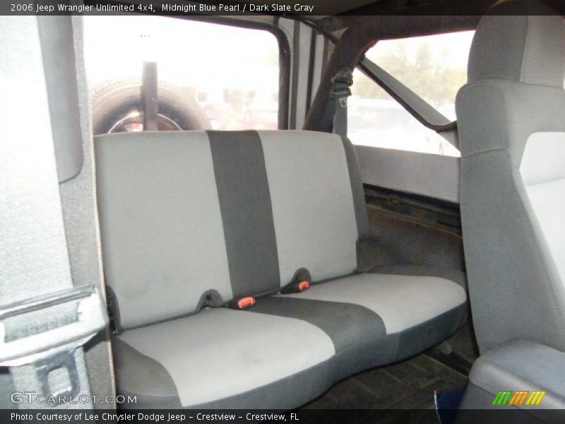 Midnight Blue Pearl / Dark Slate Gray 2006 Jeep Wrangler Unlimited 4x4