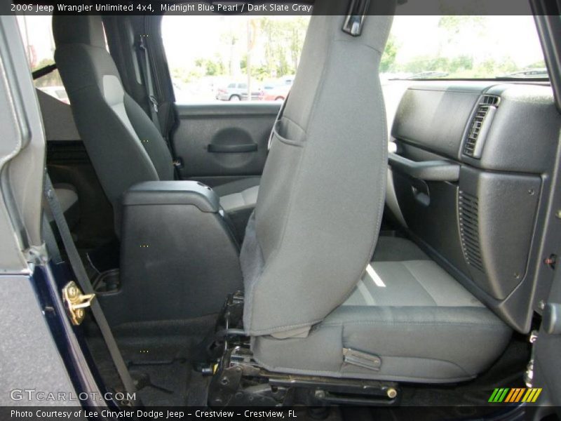 Midnight Blue Pearl / Dark Slate Gray 2006 Jeep Wrangler Unlimited 4x4