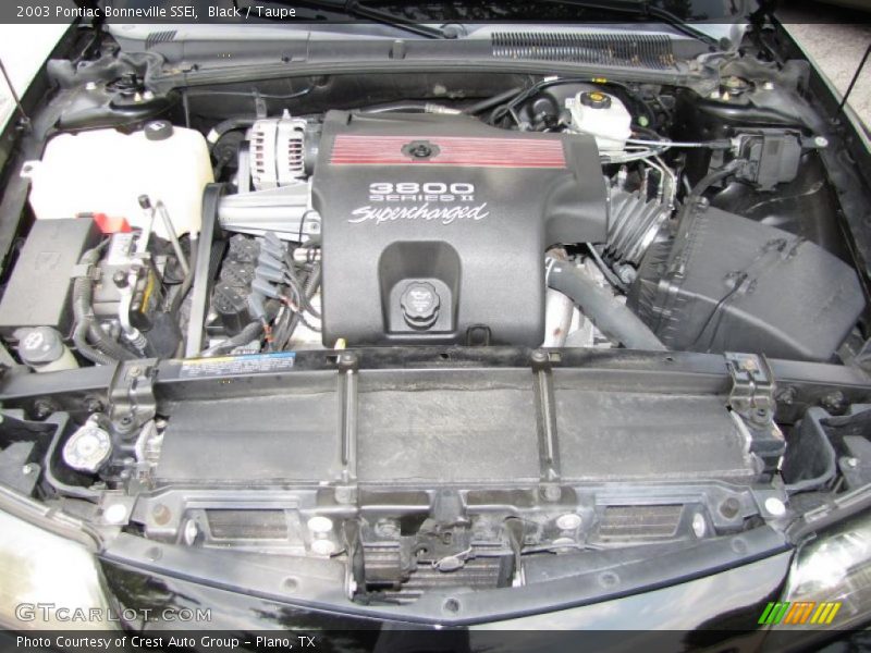 Black / Taupe 2003 Pontiac Bonneville SSEi