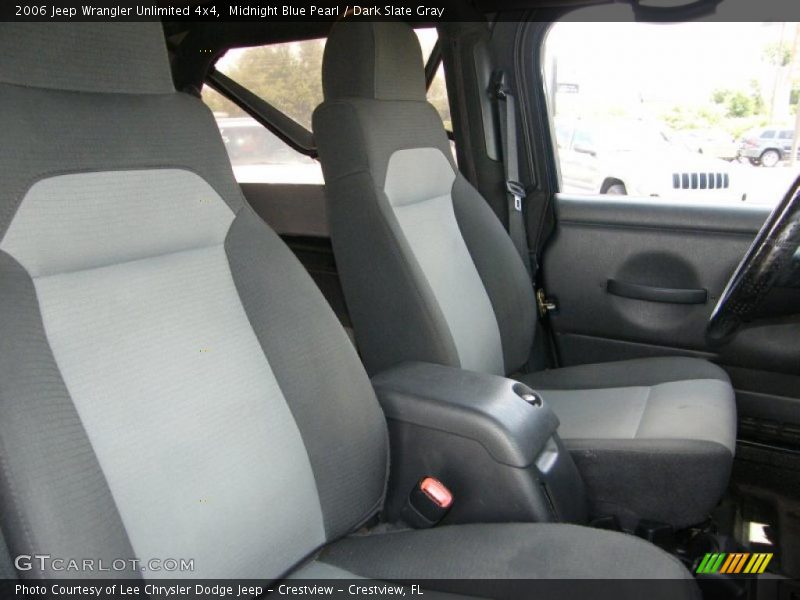 Midnight Blue Pearl / Dark Slate Gray 2006 Jeep Wrangler Unlimited 4x4