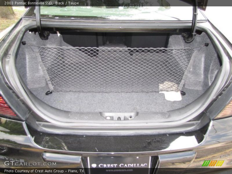 Black / Taupe 2003 Pontiac Bonneville SSEi