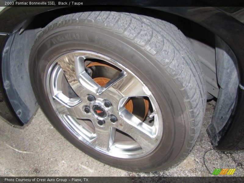 Black / Taupe 2003 Pontiac Bonneville SSEi