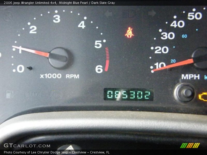 Midnight Blue Pearl / Dark Slate Gray 2006 Jeep Wrangler Unlimited 4x4