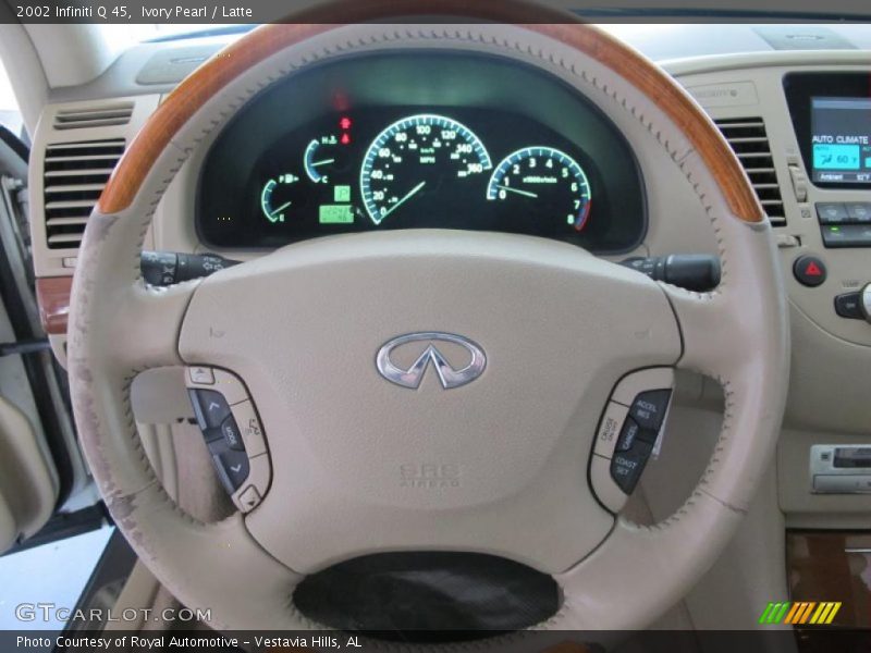 Ivory Pearl / Latte 2002 Infiniti Q 45