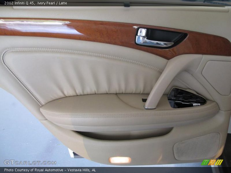 Ivory Pearl / Latte 2002 Infiniti Q 45