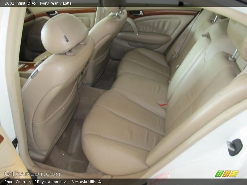 Ivory Pearl / Latte 2002 Infiniti Q 45
