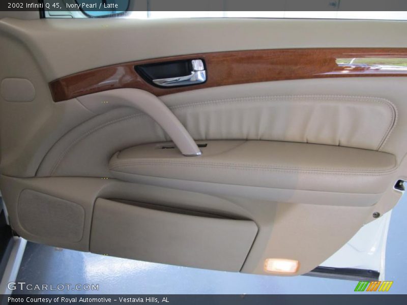 Ivory Pearl / Latte 2002 Infiniti Q 45