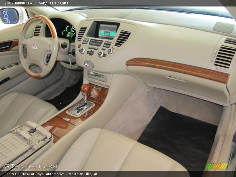 Ivory Pearl / Latte 2002 Infiniti Q 45