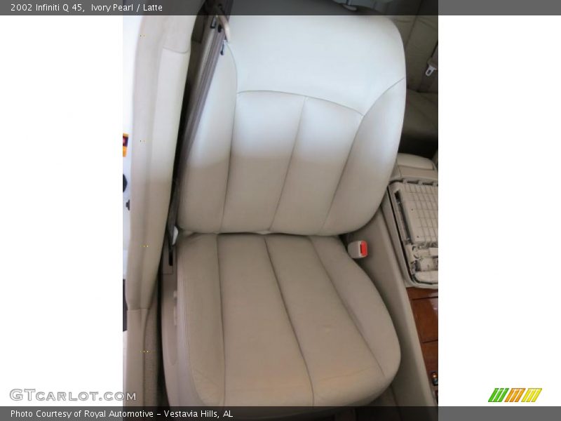 Ivory Pearl / Latte 2002 Infiniti Q 45