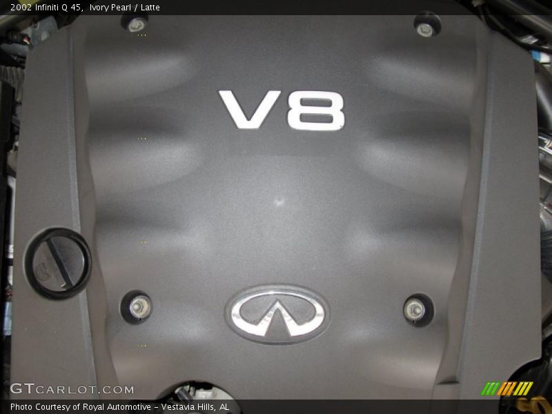 Ivory Pearl / Latte 2002 Infiniti Q 45