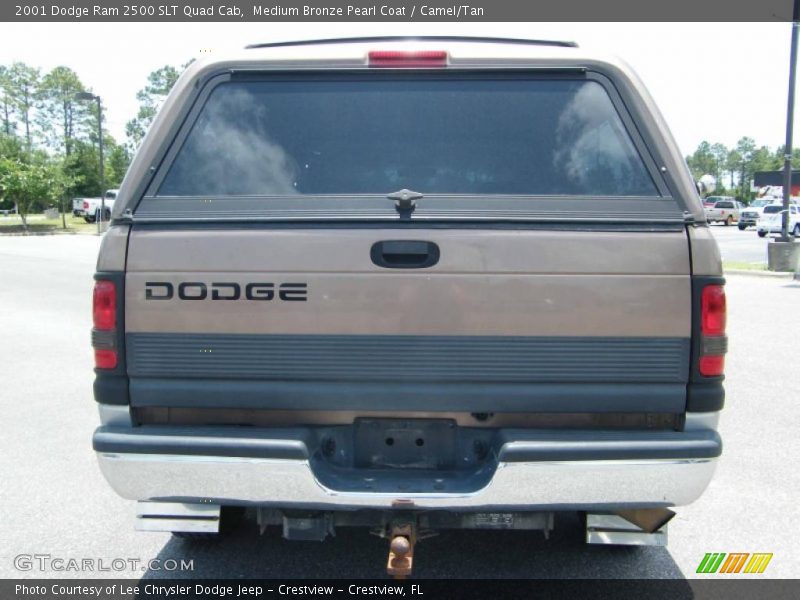 Medium Bronze Pearl Coat / Camel/Tan 2001 Dodge Ram 2500 SLT Quad Cab