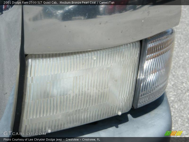 Medium Bronze Pearl Coat / Camel/Tan 2001 Dodge Ram 2500 SLT Quad Cab