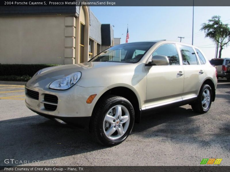 Prosecco Metallic / Havanna/Sand Beige 2004 Porsche Cayenne S