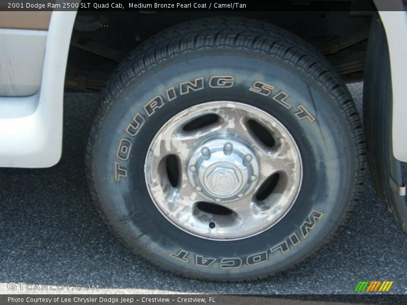 Medium Bronze Pearl Coat / Camel/Tan 2001 Dodge Ram 2500 SLT Quad Cab
