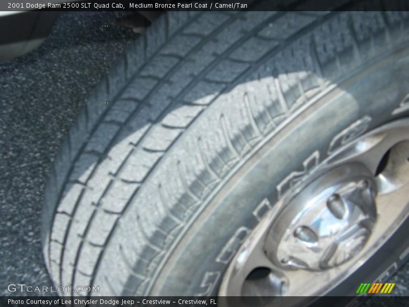 Medium Bronze Pearl Coat / Camel/Tan 2001 Dodge Ram 2500 SLT Quad Cab