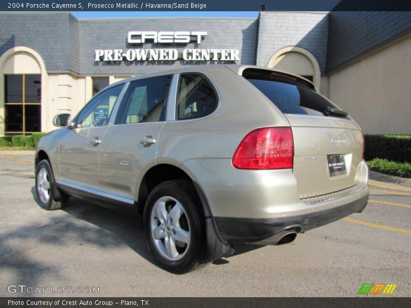Prosecco Metallic / Havanna/Sand Beige 2004 Porsche Cayenne S