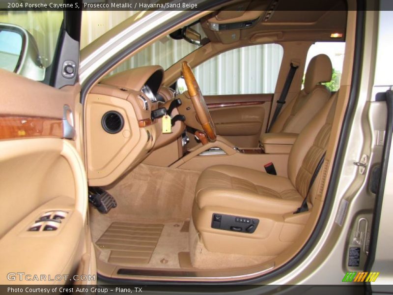 Prosecco Metallic / Havanna/Sand Beige 2004 Porsche Cayenne S