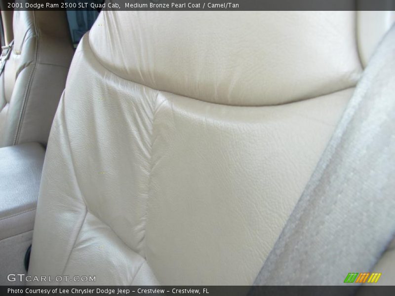 Medium Bronze Pearl Coat / Camel/Tan 2001 Dodge Ram 2500 SLT Quad Cab