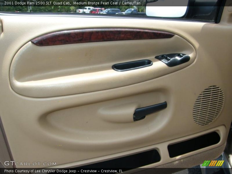 Medium Bronze Pearl Coat / Camel/Tan 2001 Dodge Ram 2500 SLT Quad Cab
