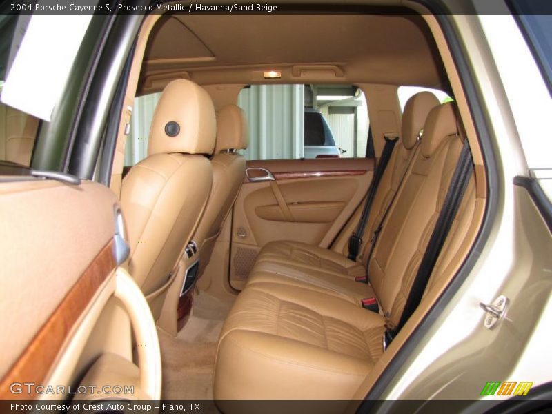 Prosecco Metallic / Havanna/Sand Beige 2004 Porsche Cayenne S
