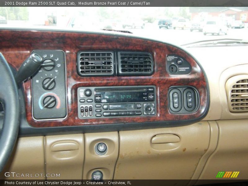 Medium Bronze Pearl Coat / Camel/Tan 2001 Dodge Ram 2500 SLT Quad Cab