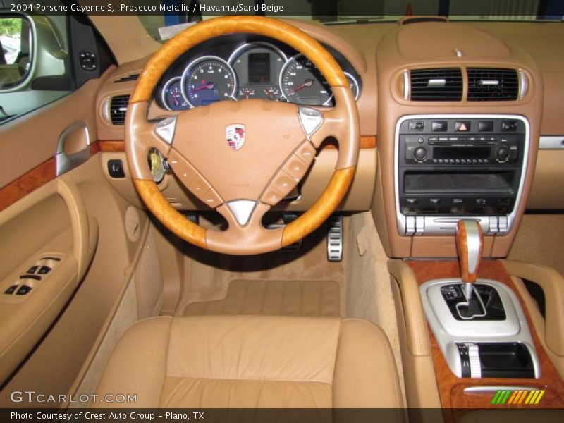 Prosecco Metallic / Havanna/Sand Beige 2004 Porsche Cayenne S