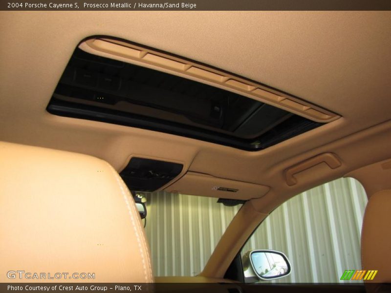 Prosecco Metallic / Havanna/Sand Beige 2004 Porsche Cayenne S