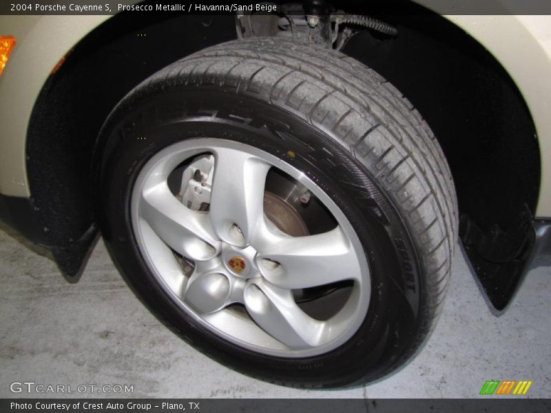 Prosecco Metallic / Havanna/Sand Beige 2004 Porsche Cayenne S