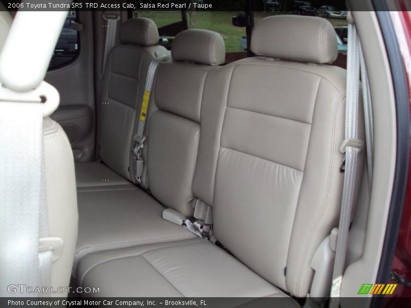 Salsa Red Pearl / Taupe 2006 Toyota Tundra SR5 TRD Access Cab