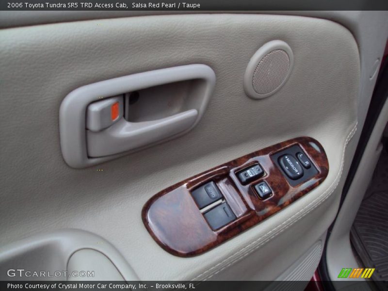 Salsa Red Pearl / Taupe 2006 Toyota Tundra SR5 TRD Access Cab