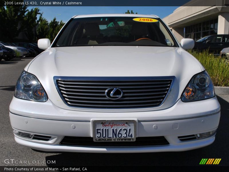 Crystal White / Cashmere 2006 Lexus LS 430
