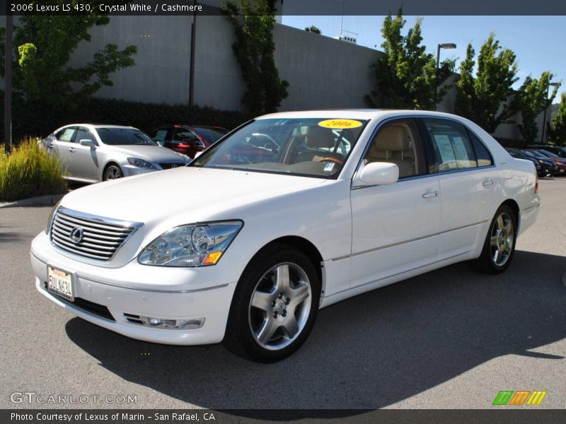 Crystal White / Cashmere 2006 Lexus LS 430
