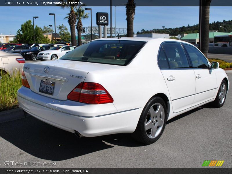 Crystal White / Cashmere 2006 Lexus LS 430