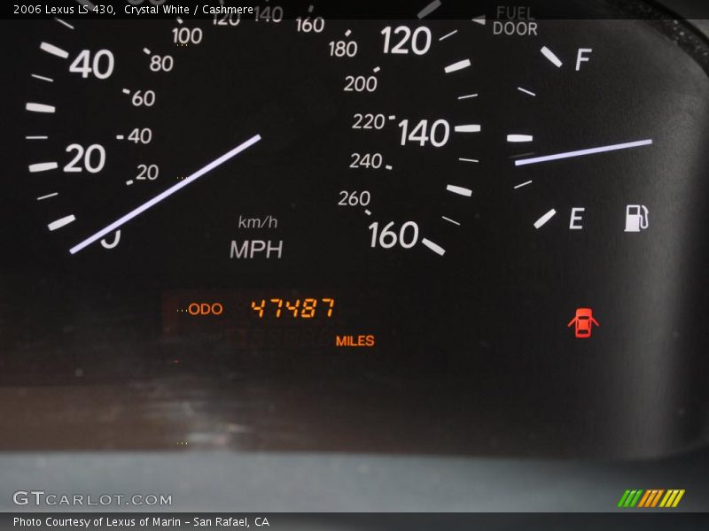 Crystal White / Cashmere 2006 Lexus LS 430
