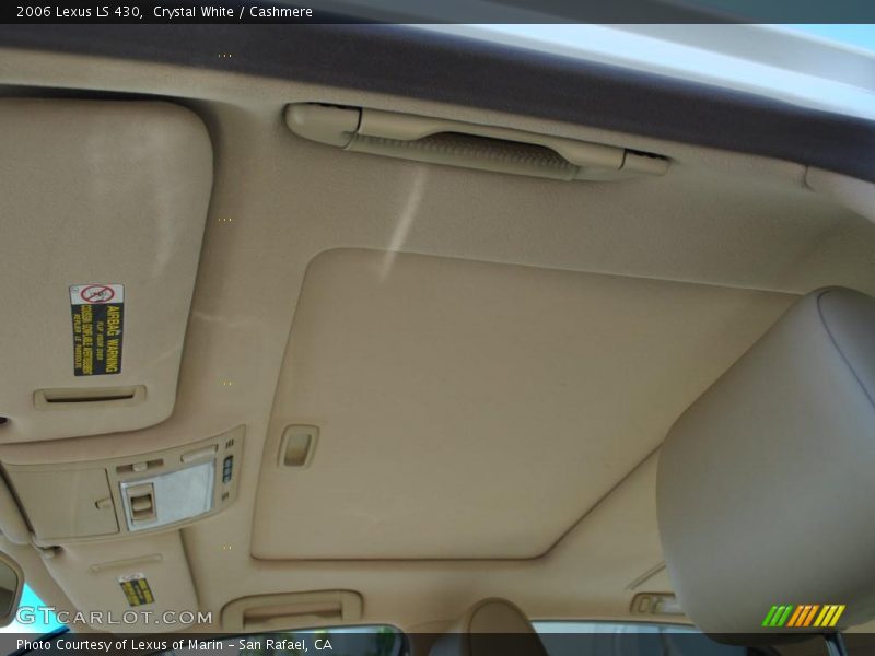 Crystal White / Cashmere 2006 Lexus LS 430