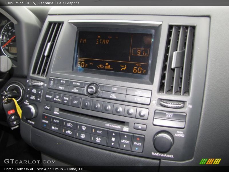 Sapphire Blue / Graphite 2005 Infiniti FX 35