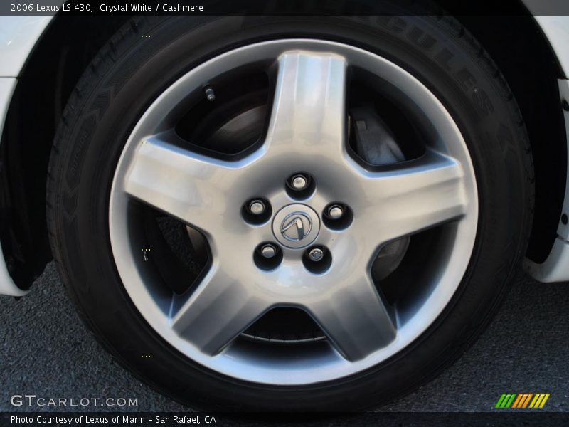 Crystal White / Cashmere 2006 Lexus LS 430