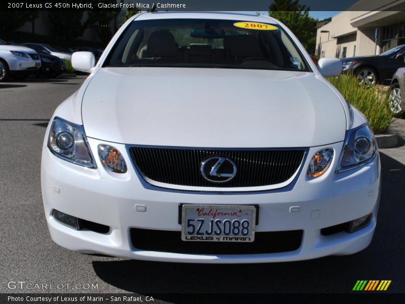 Glacier Frost Mica / Cashmere 2007 Lexus GS 450h Hybrid