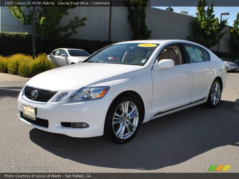 Glacier Frost Mica / Cashmere 2007 Lexus GS 450h Hybrid