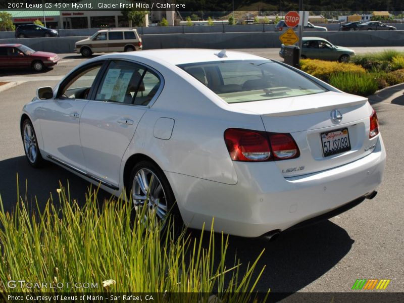 Glacier Frost Mica / Cashmere 2007 Lexus GS 450h Hybrid