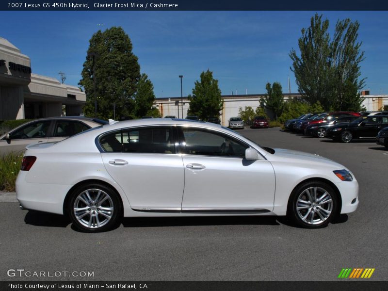 Glacier Frost Mica / Cashmere 2007 Lexus GS 450h Hybrid